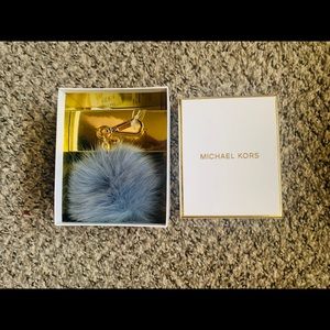 Michael Kors Pom Pom Keychain